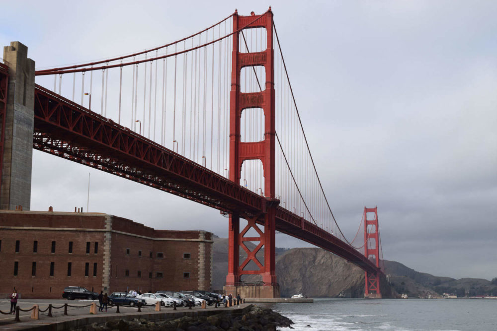 Golden Gate Bridge from Fort Point