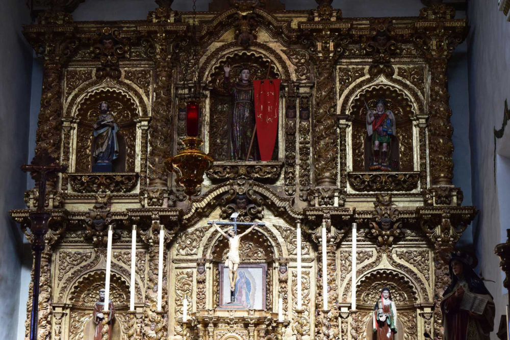 The Altar of the Serra Chapel