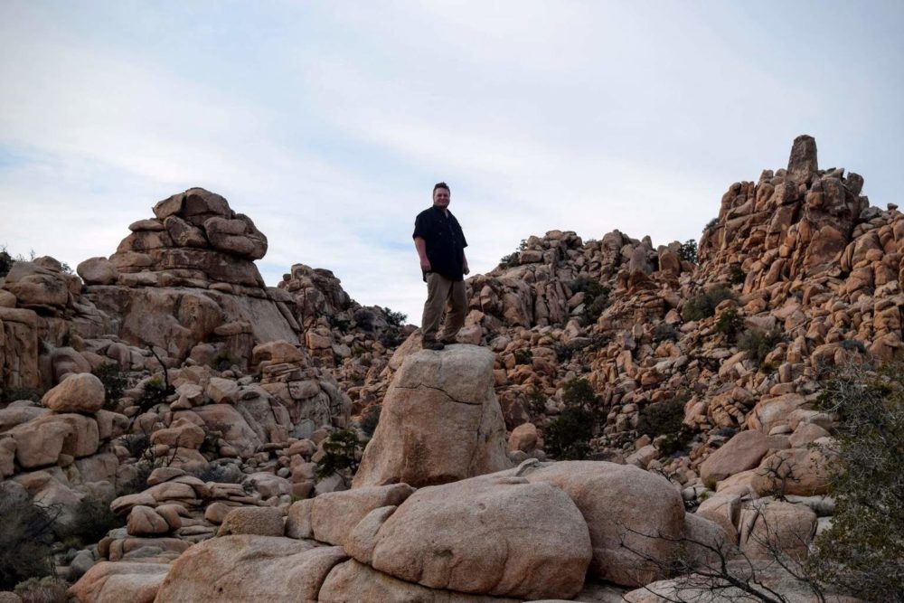 Standing Tall on a Rock