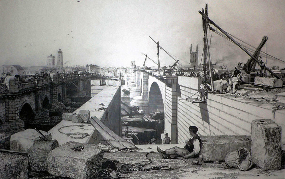 1830s London Bridge