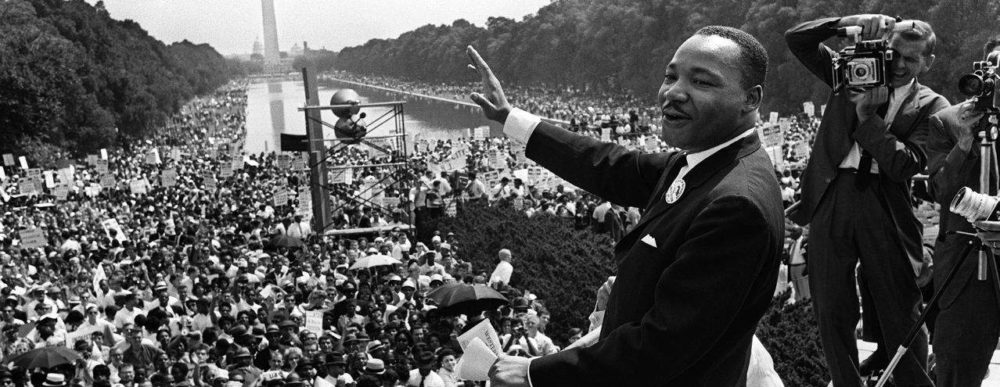 MLK's speech on the Washington mall