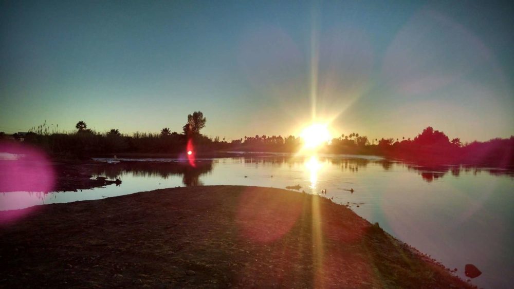 Colorado River at Sunset