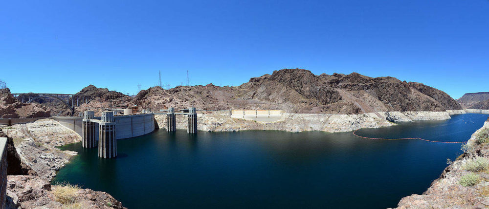 Behind Hoover Dam