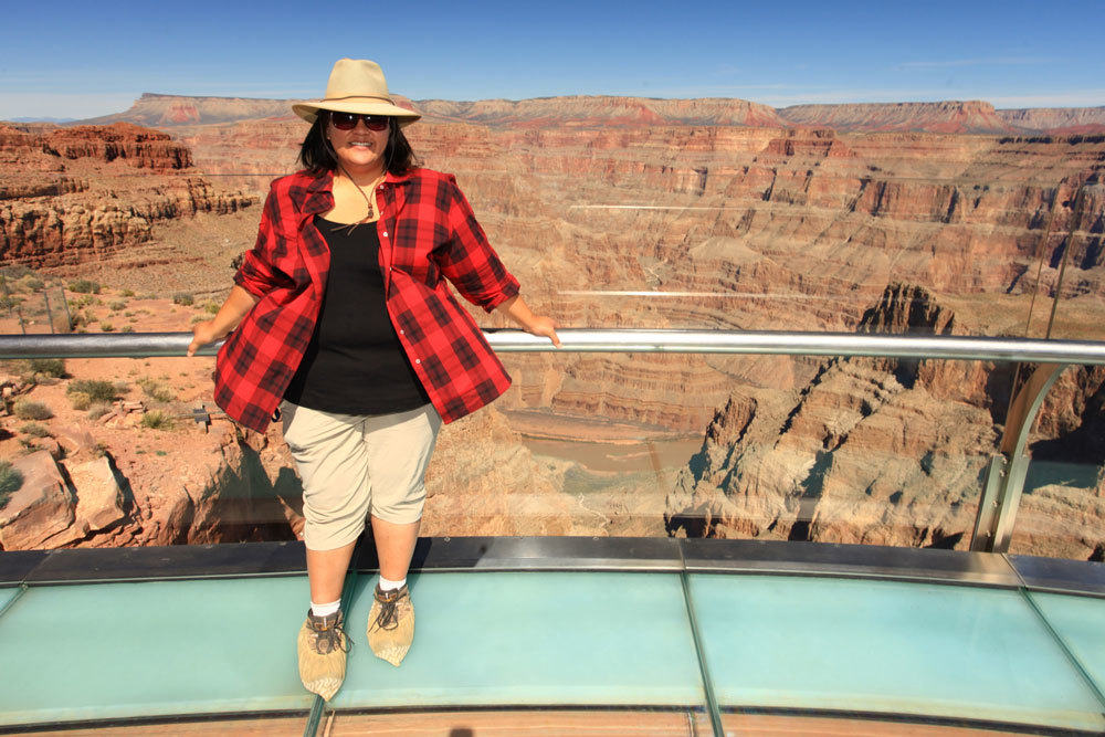 Anne on the Skywalk