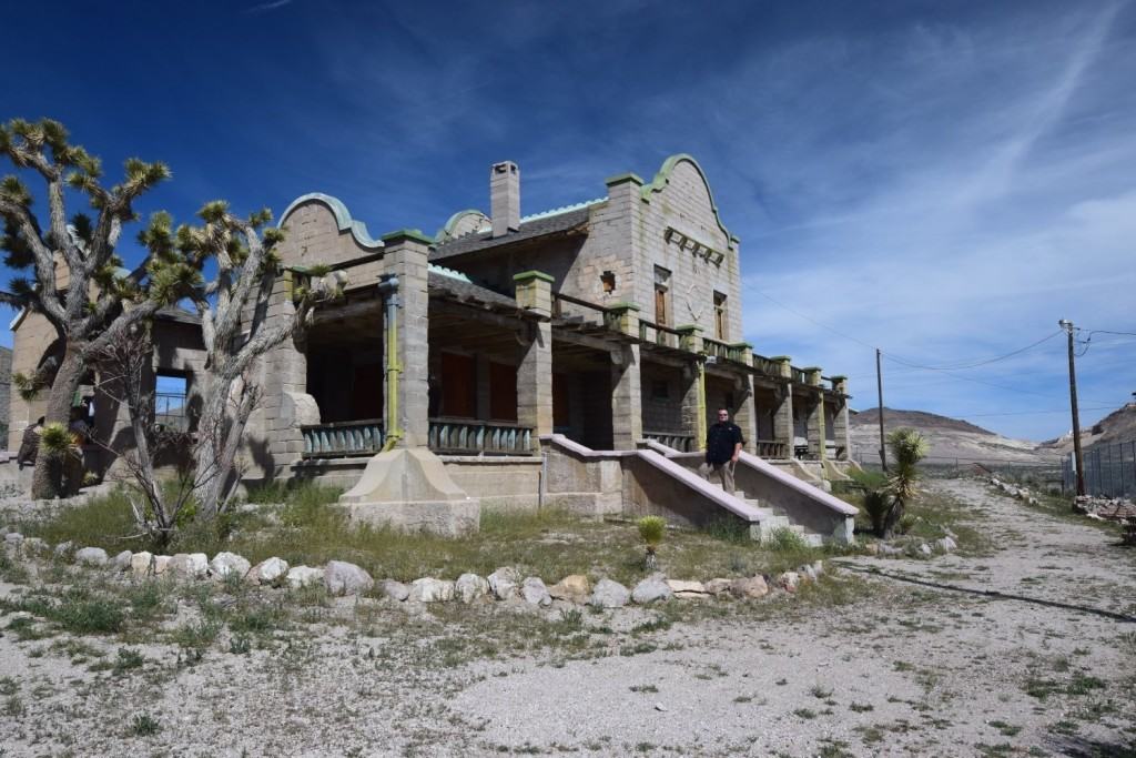 Former train station of Las Vegas and Tonopah Railroad