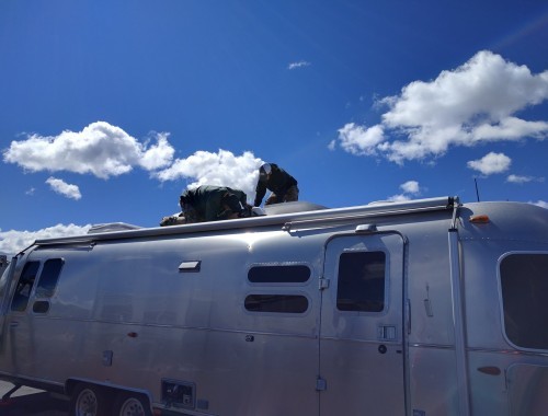 RV Repair Guys checking the Controller Boards.