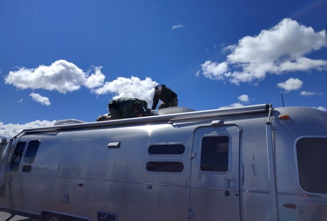 RV Repair Guys checking the Controller Boards.