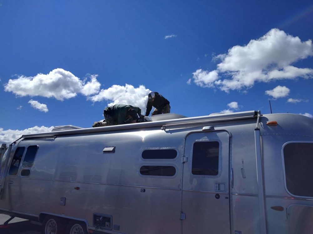 RV Repair Guys checking the Controller Boards.