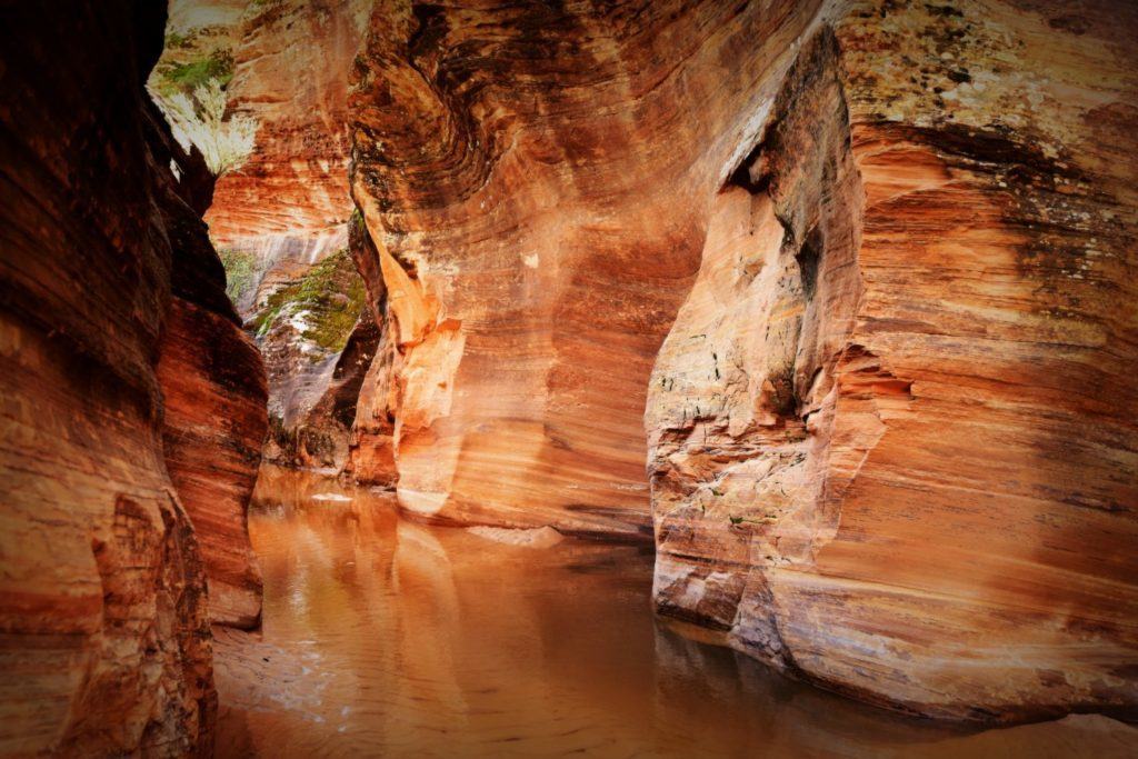 Slot Canyon near Pine Creek