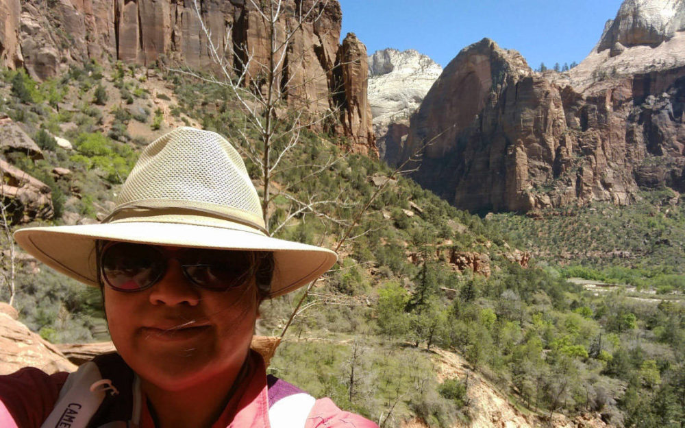 Obligatory Selfie on the Kayenta Trail