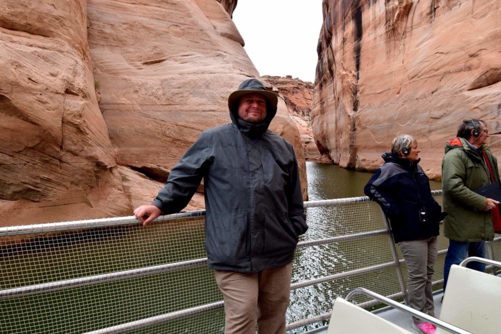 Sig in Antelope Canyon