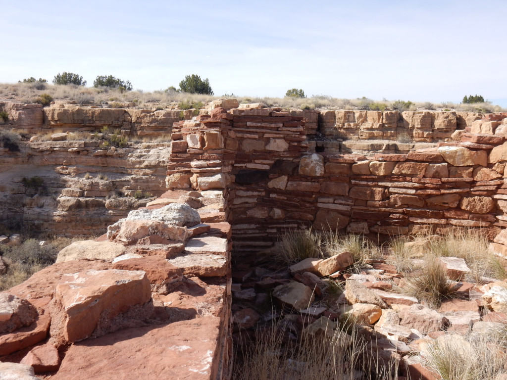 Closeup of Box Canyon Pueblo