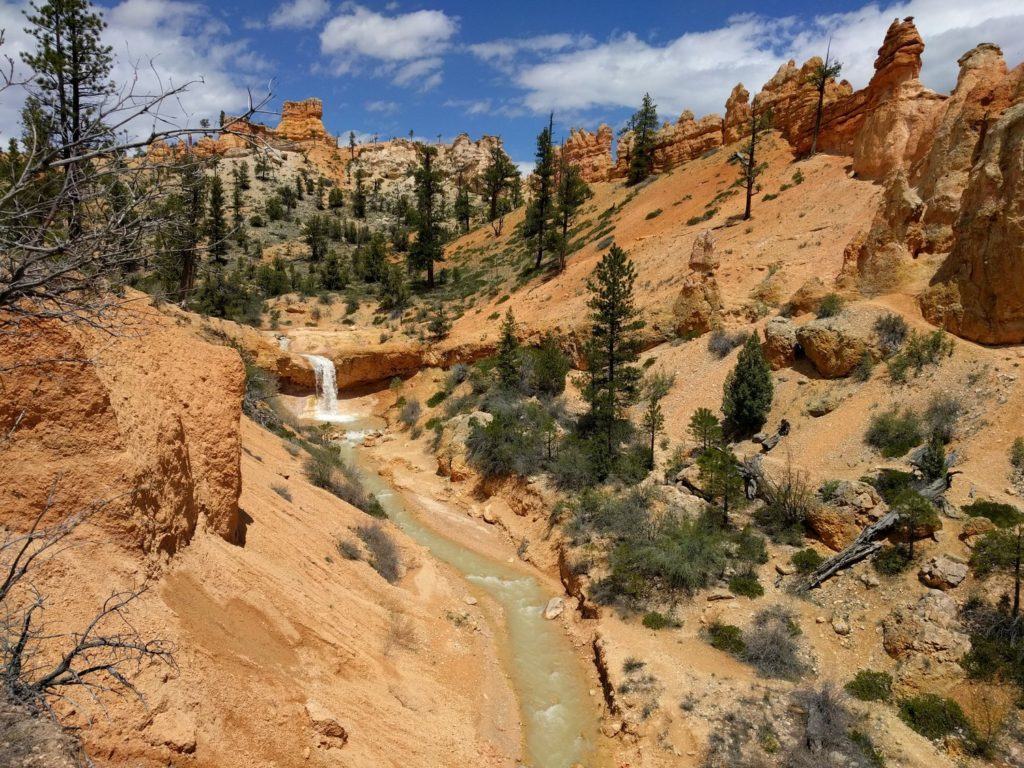 Tropic Ditch, Waterfall and Hoodoos