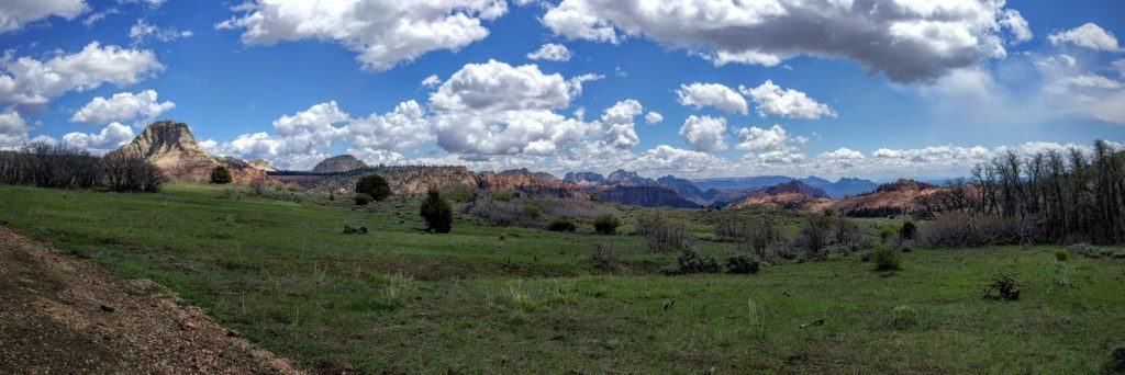 Kolob Terrace is the part of Zion National Park Less Traveled and Less Visited