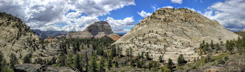 Panorama of Northgate Peaks, Zion National Park