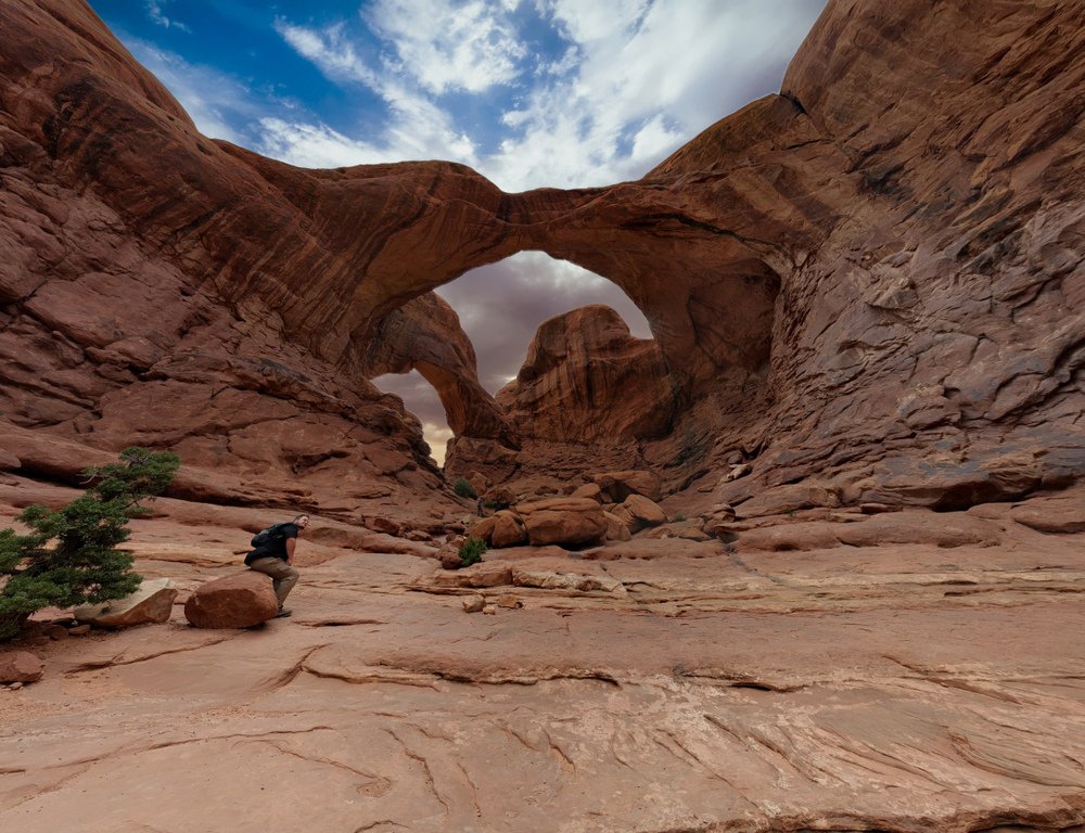 Beneath the Double Arch