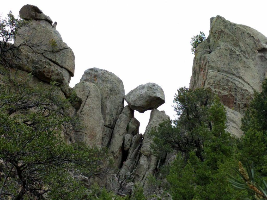 Balanced Rock. Stuck atop two joints