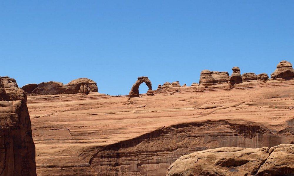 Delicate Arch from the Upper Viewpoint