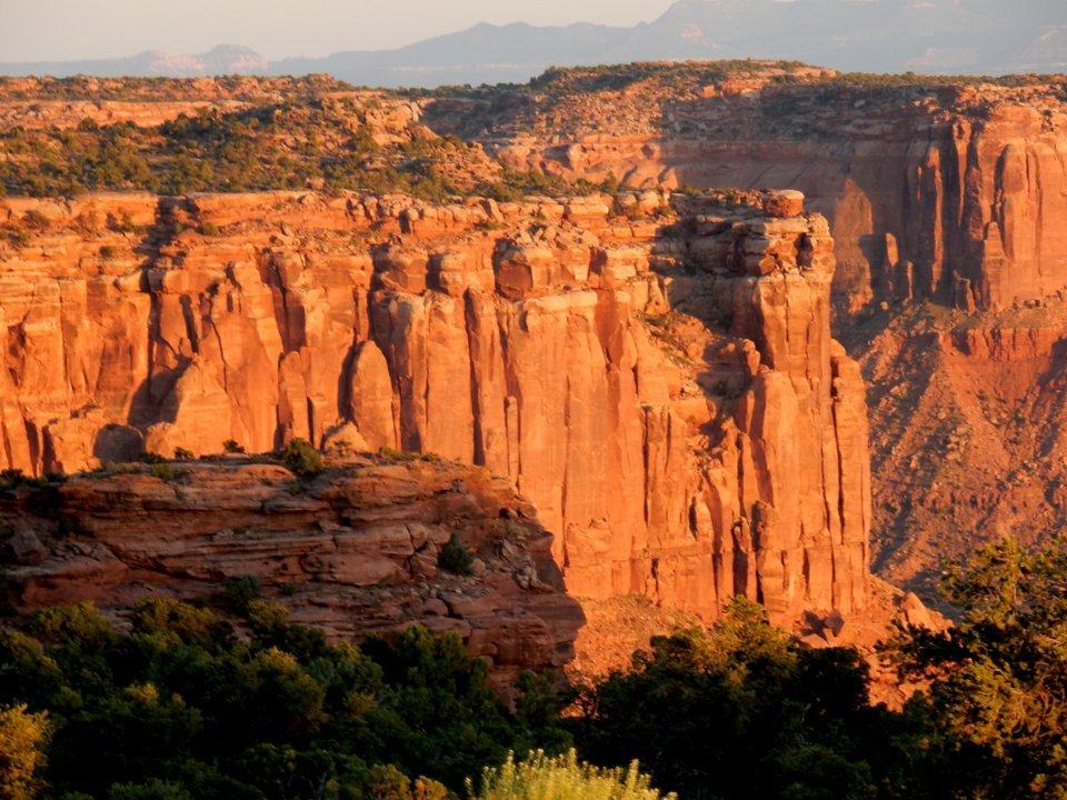 Orange Cliffs! Love that color!