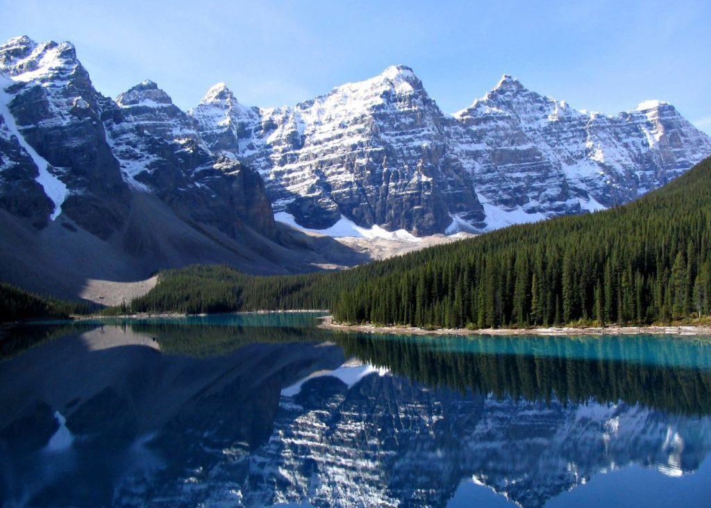 Rocky Mountains National Park Moraine Lake