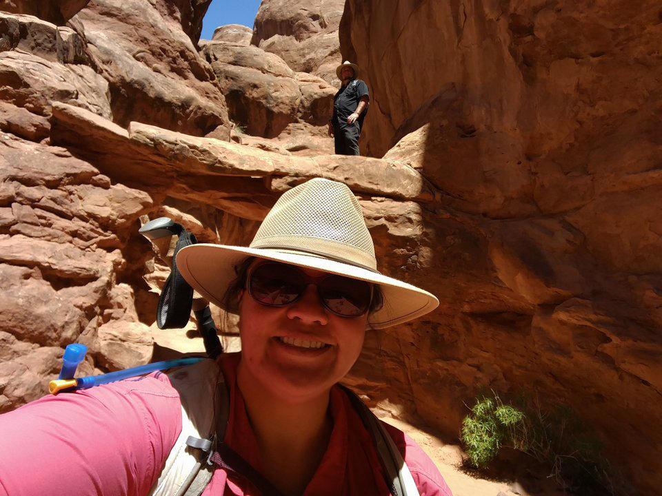 Us at the Fiery Furnace! Hot, but not as hot as hell!