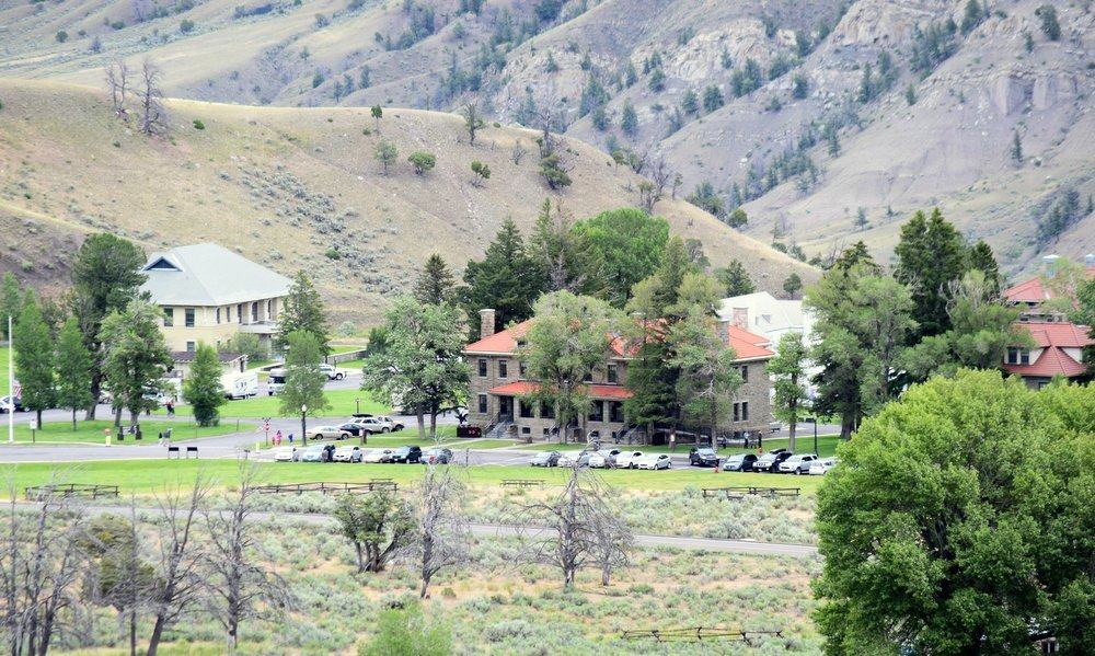 Fort Yellowstone built in 1890