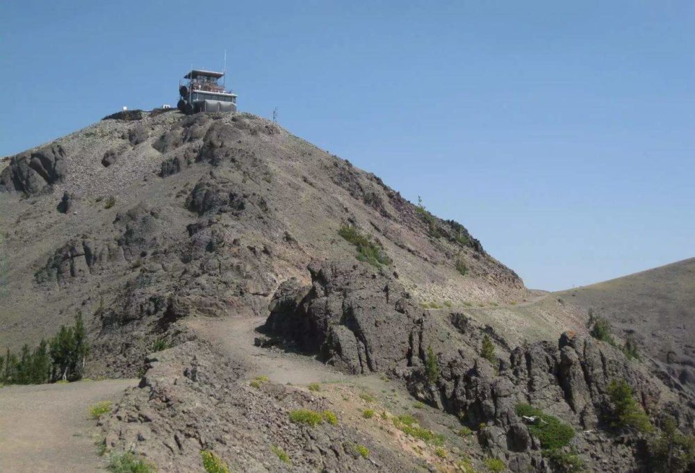 Mount Washburn Fire Lookout Tower