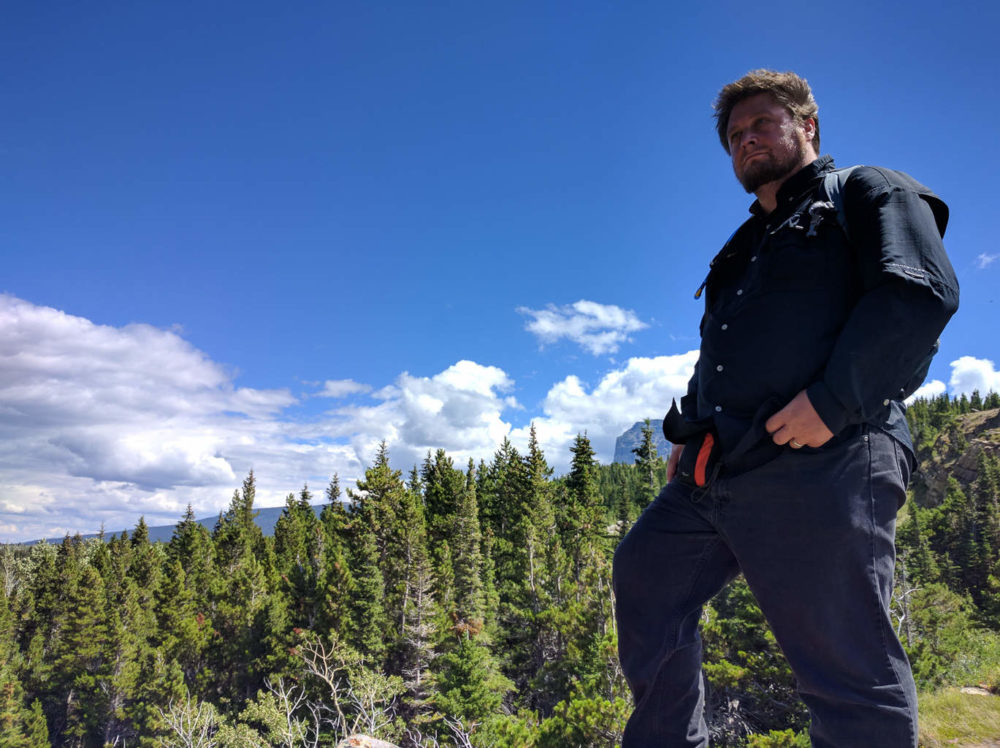 Hitch at Logan Pass