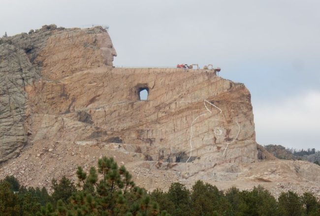 Crazy Horse Memorial - within the Black Hills