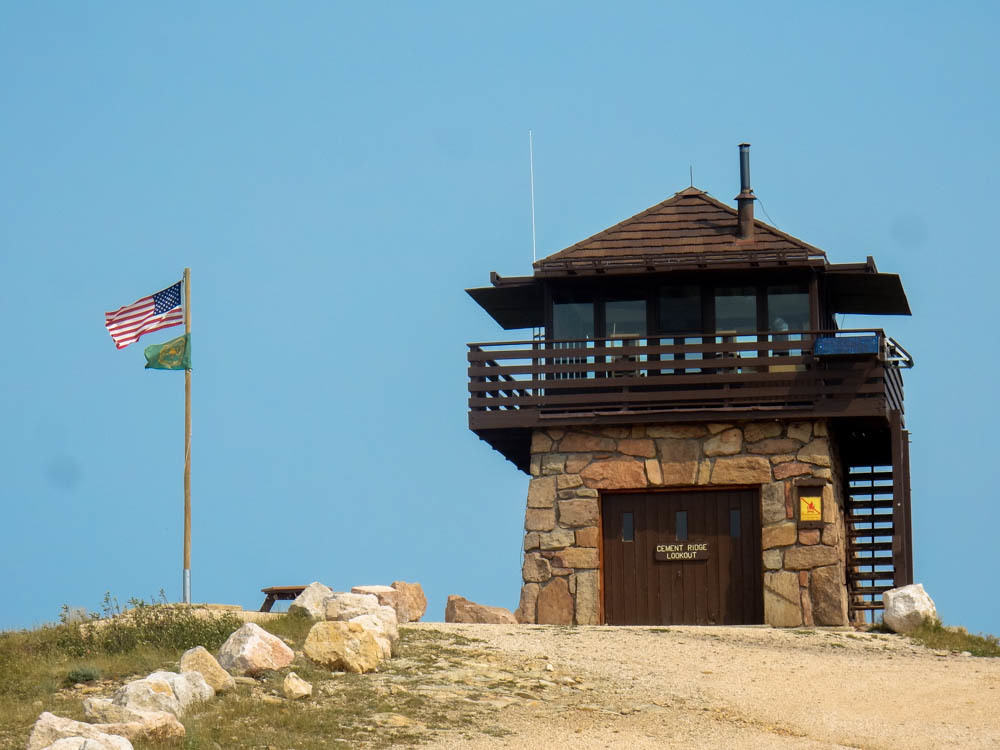 Cement Ridge Lookout Tower 1940