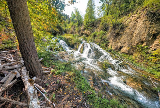 Base of Roughlock Falls