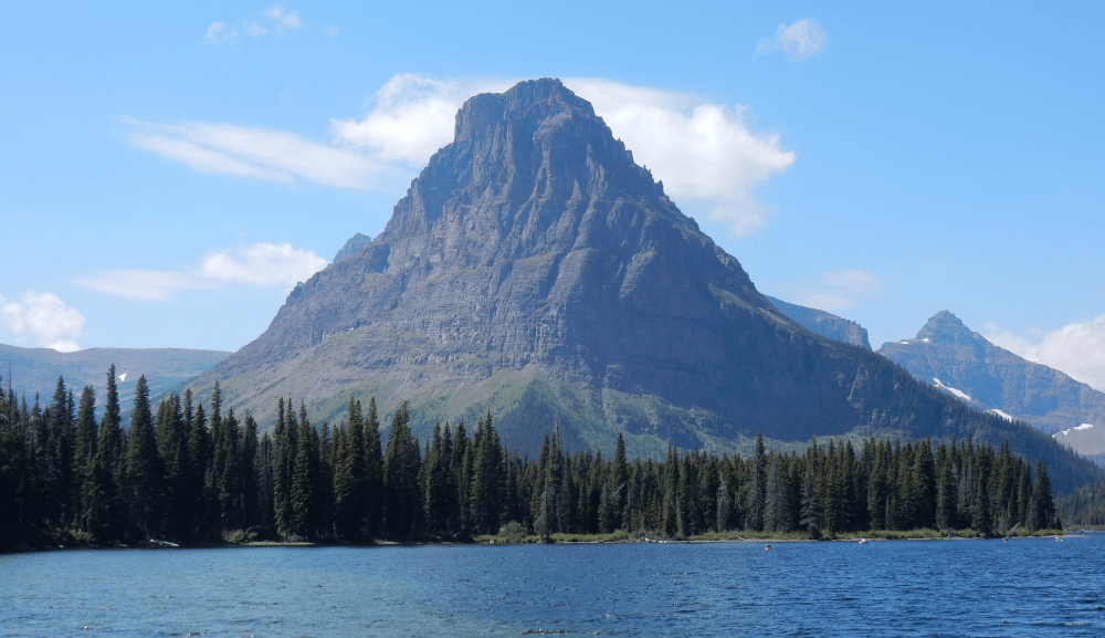 Perfect view in Glacier National Park