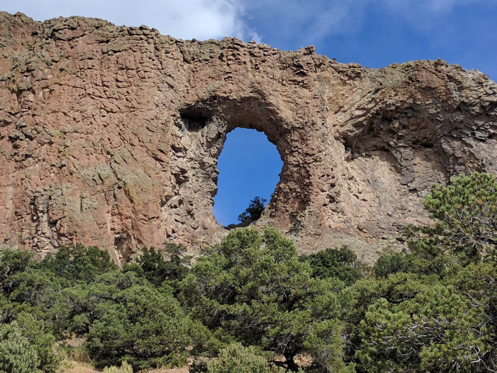 Natural Arch From Below