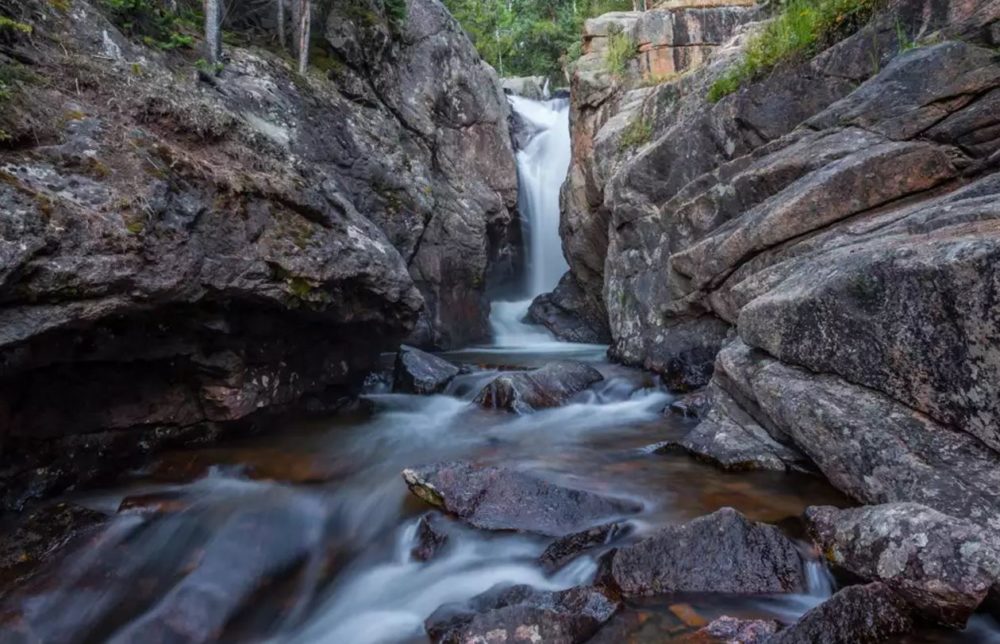 Chasm Falls - The only real falls on the east side of the park