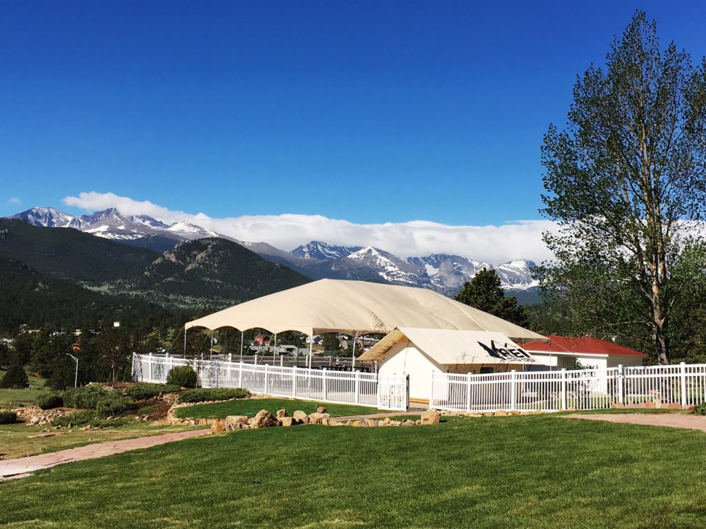 Visit the Base Camp for whiskey, wine, smores, and Rocky Mountain Tours