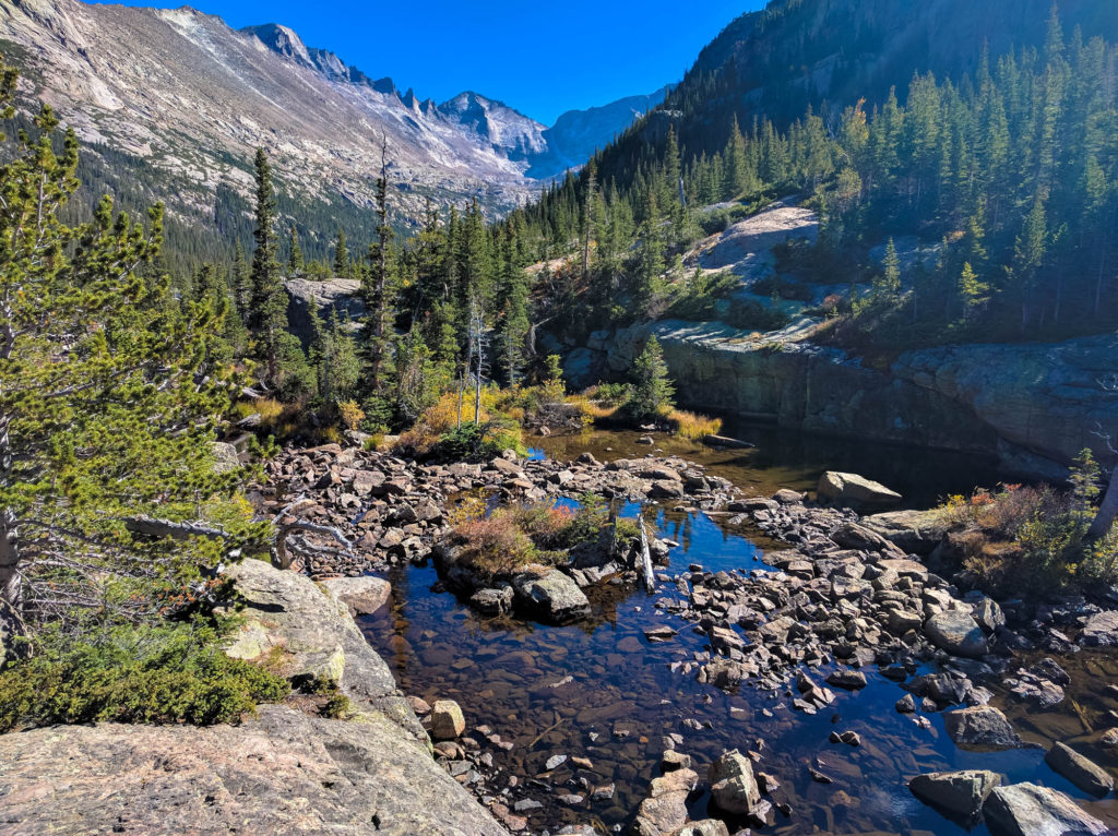 Glacier Creek near Mills Lake