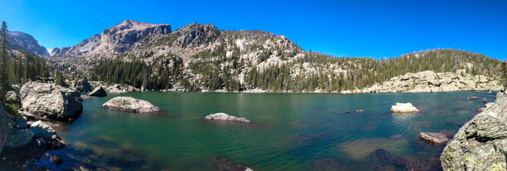 Lake Haiyaha - Rocks. Lots of Rocks