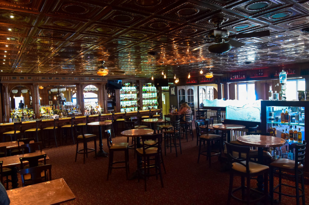 Bar and Restaurant - Looking mighty fine in her coppery decor