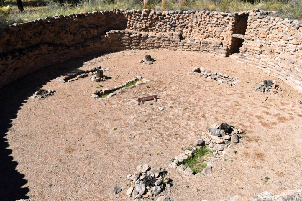 Big Kiva once had a roof covering it and was a communal meeting place