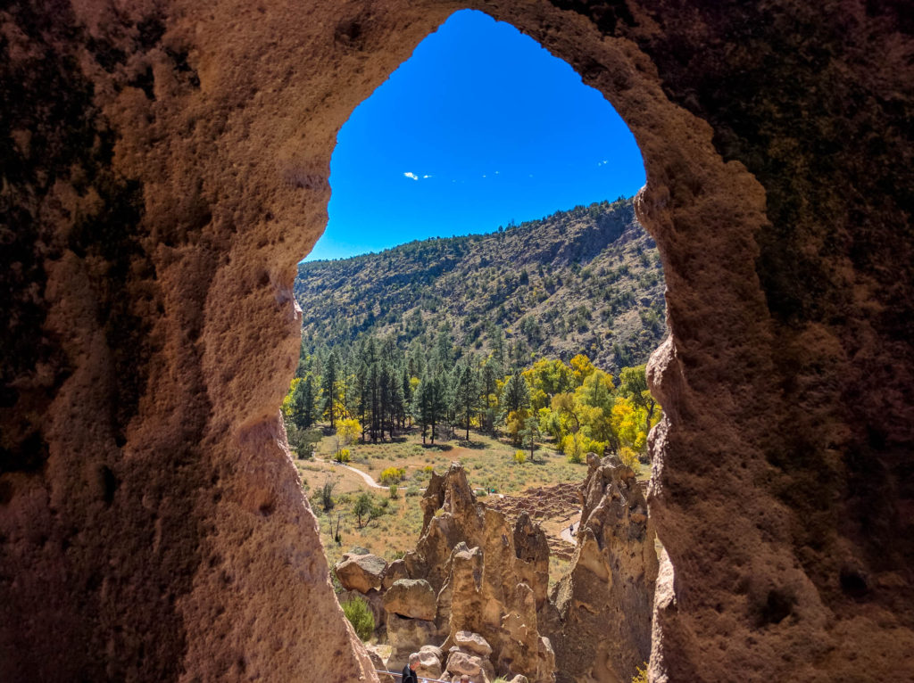 A view from within the Cavate