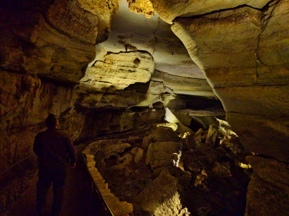 Path down from the Main Hall