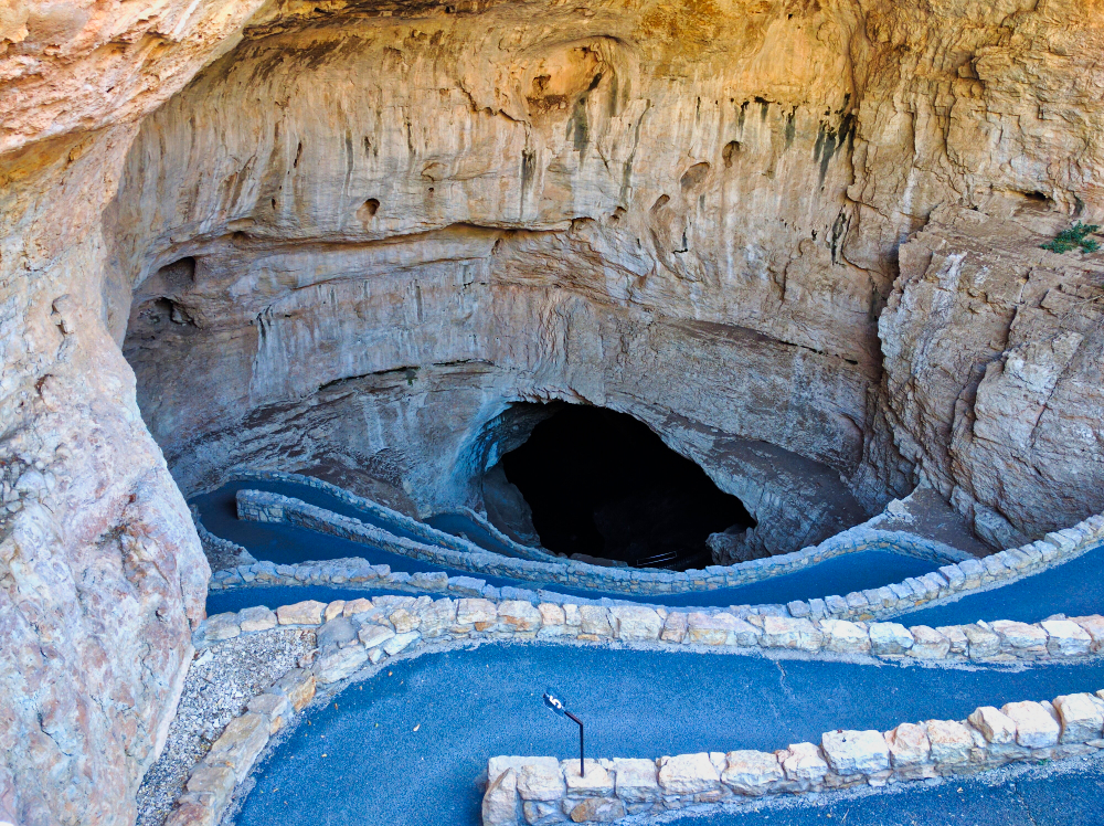 Natural Entrance of Carlsbad Caverns