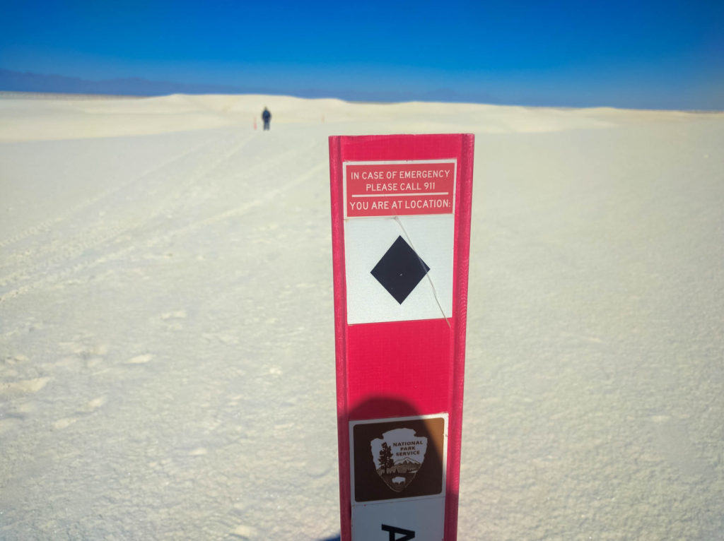 Follow the Trail Marker