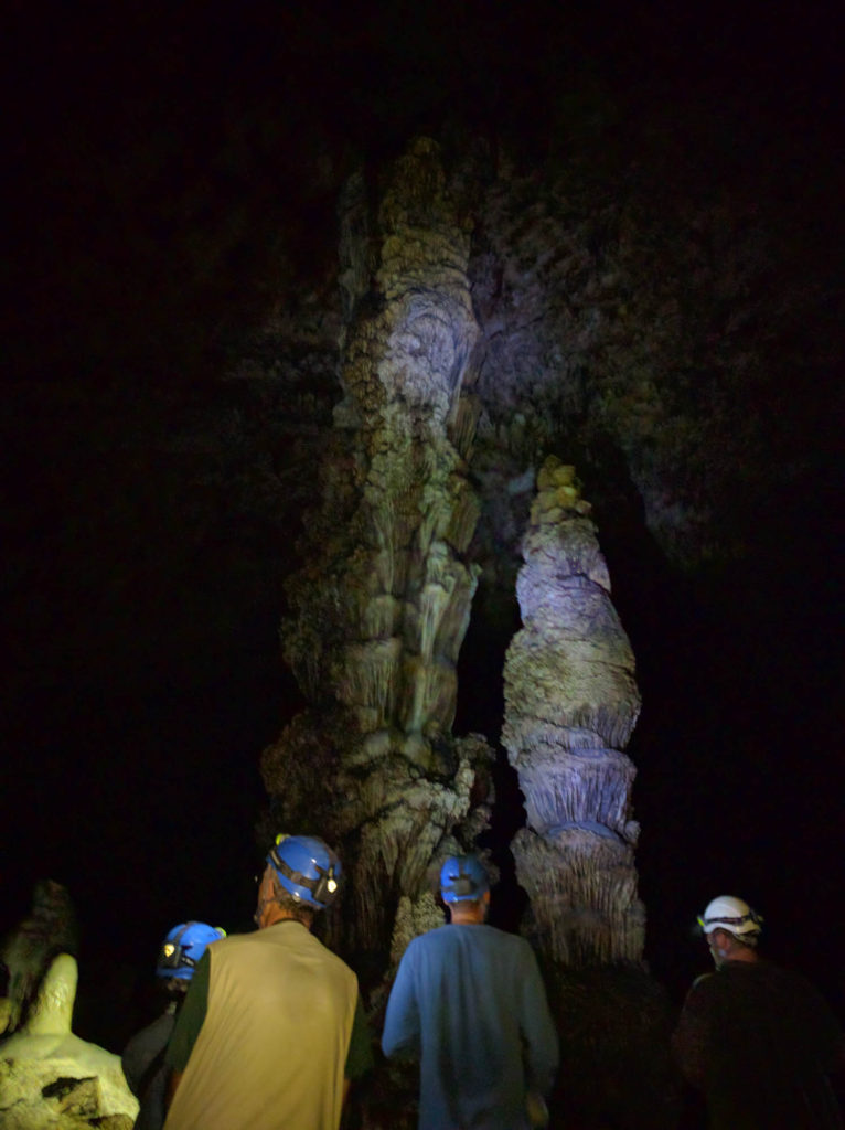 Limestone Columns of Slaughter Canyon Cave