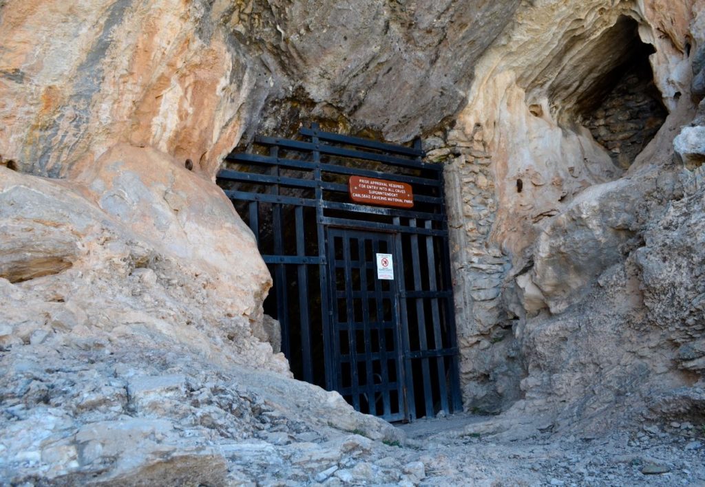 Gate to the Cave of Slaughter Canyon