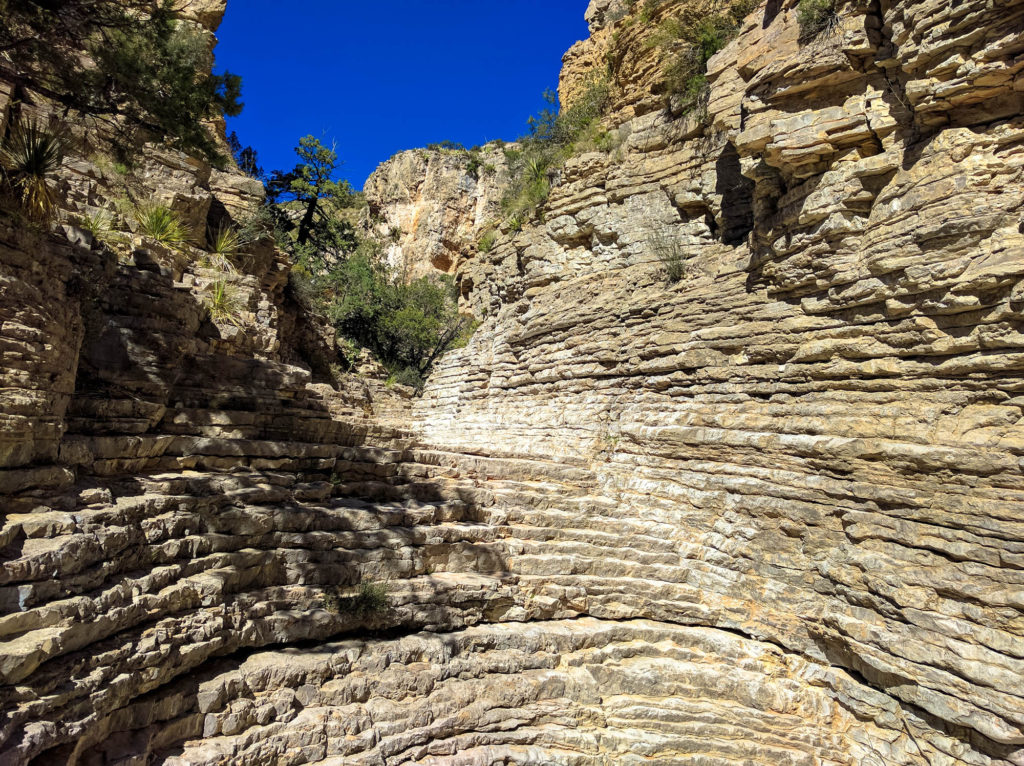 Granite Steps on Devil's Hall Trail