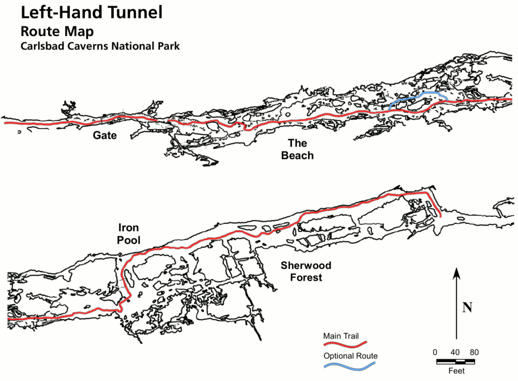 Left-Hand Tunnel Map