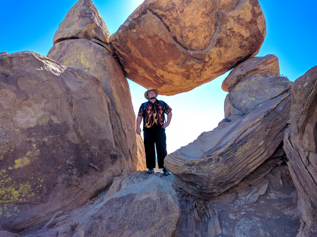 Sig at Balanced Rock