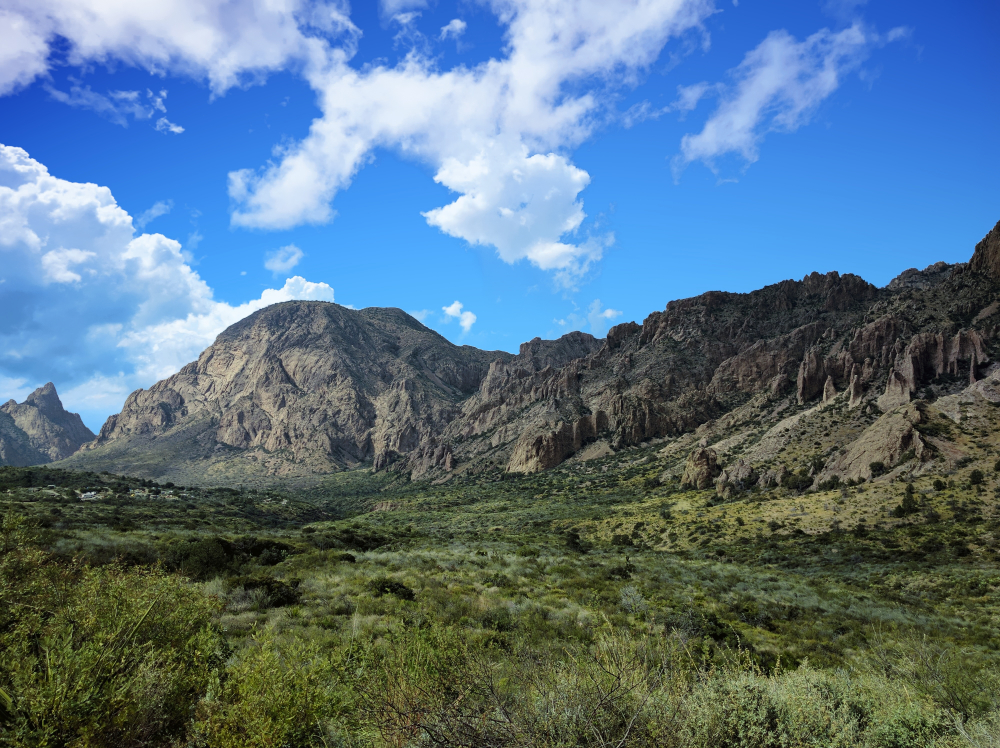 Chisos Mountains in Big Bend National Park, Texas