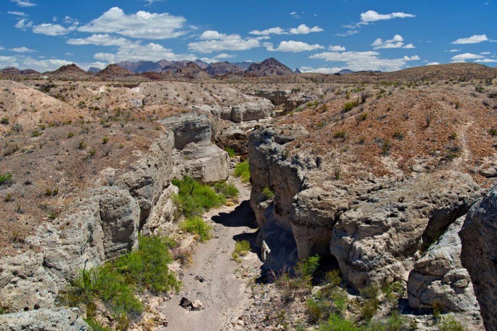 Tuff Canyon Overlook And Trail At Big Bend National Park